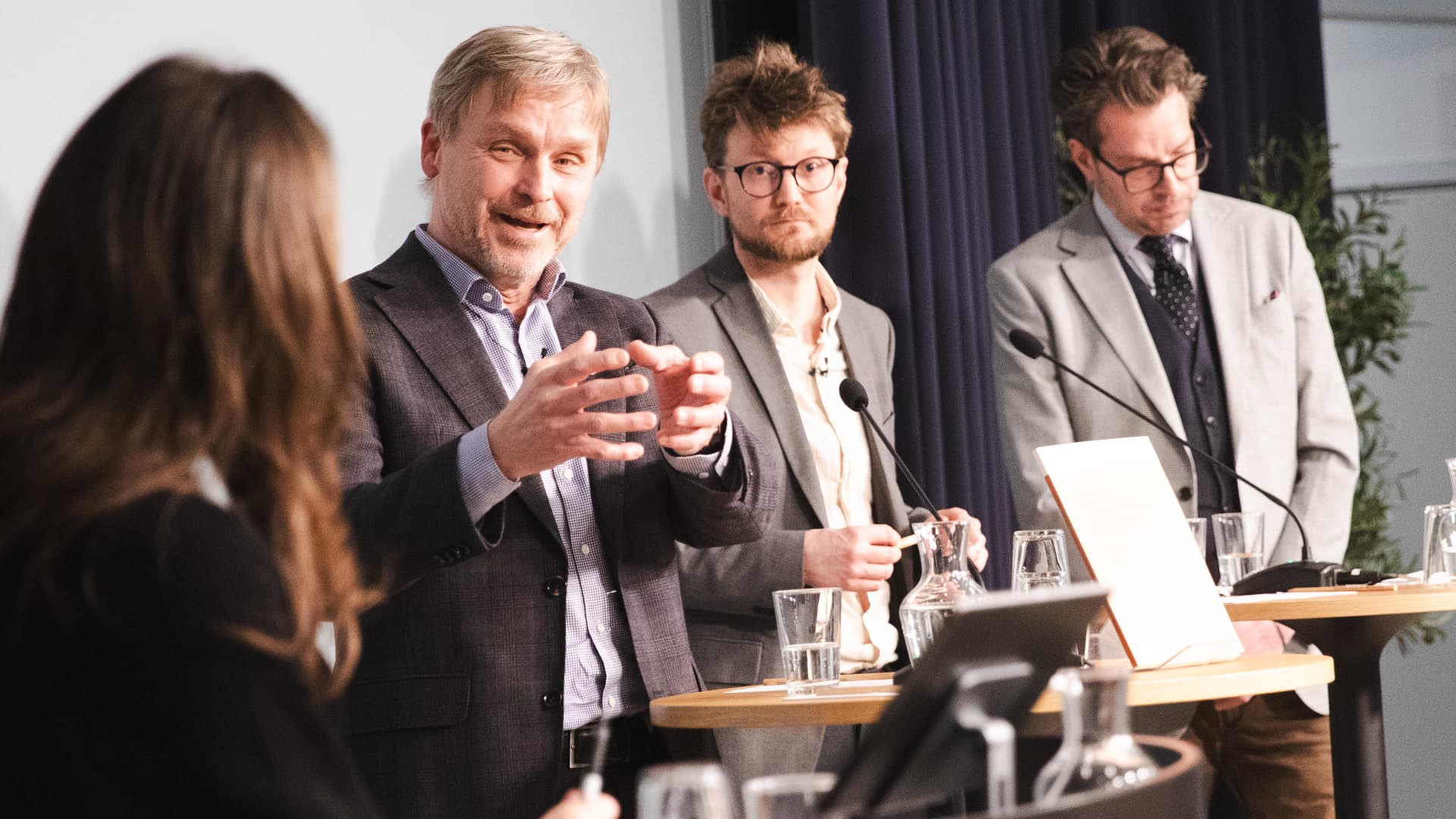 Från seminariet "Grund- eller trygghetssystem" 1 april 2025