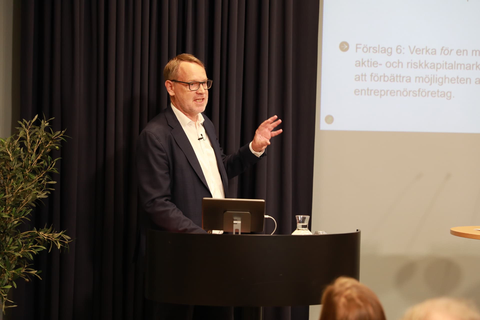 Från seminariet "Hur kan entreprenörer driva på klimatomställningen?" 6 okt 2025